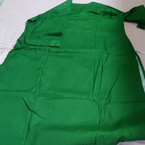 A Brand New  DEEP GREEN sequined 54 Size Kurta