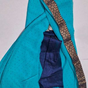 Chiffon Rinkal Saree With Blouse