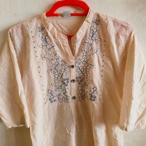 Cotton linen Kurta