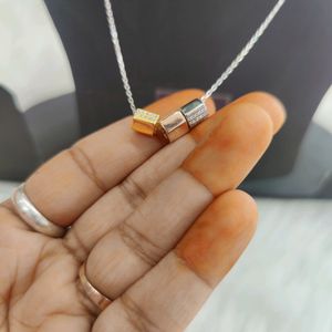 92.5 Sterling Silver Light Weight Necklace