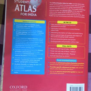 Oxford Student Atlas for India