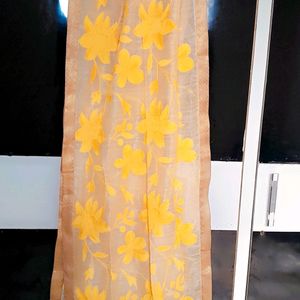 Long Kurti With Embroidery Dupatta