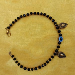 Combo Of Evil Eye Braclet And Anklet