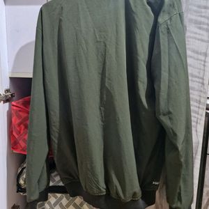 Dark Olive Green Jacker/zipper