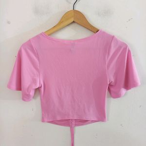 Pink Crop Top (Women's)