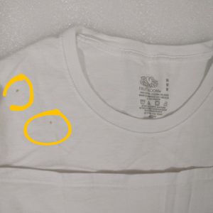 Fruit Of The Loom Plain White T-shirt_Medium