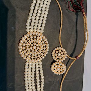 Attractive Pearl Jewellery Set