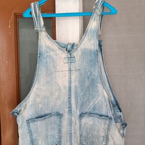 Denim Dungaree For Women