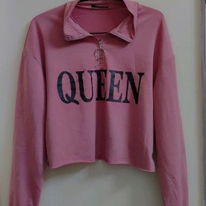 Shein Cozy Pink Pullover