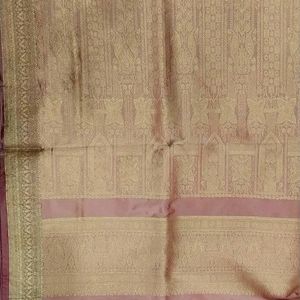 Banarsi Saree In Colour Pink And Golden