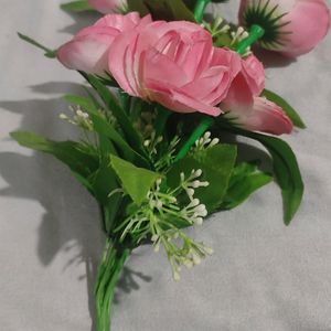 Artificial decorative Pink Colour Flowers