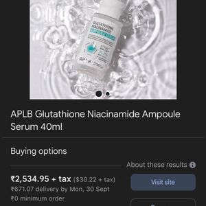 Totally New Serum