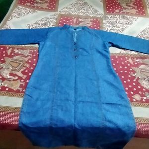 denim  kurti