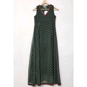 Shae By Sassafras Green Ethnic Gown New with Tag