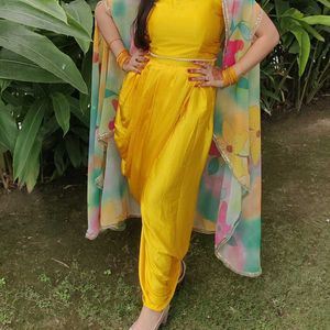 Haldi Dress