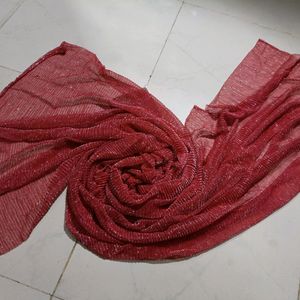 Red Metalic Shimmer Hijabs (Ofr Me Ur Prc)