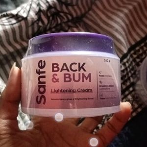 Sanfe Back And Bum Lightening Cream 🥳🥳🎉🎉💝