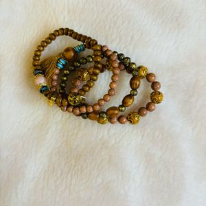 Bohemian Braclets Set Of 4 Pc