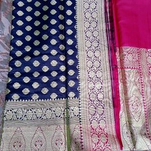 Kathan Banarasi Silk Saree Pure