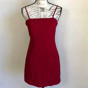 Toast to Life Red Mini Dress