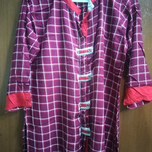 Girls Red Tunic