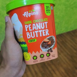 1kg Dark Chocolate Peanut Butter Alpino