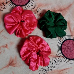 Pack Of 15 Colourfull Scrunchies