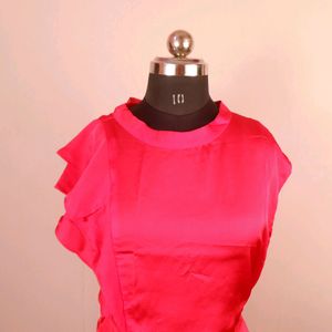 OneSided Boxy Flare Top