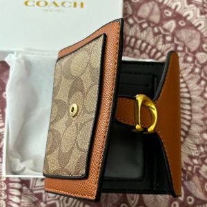 Coach Tabby Wallet - Rust