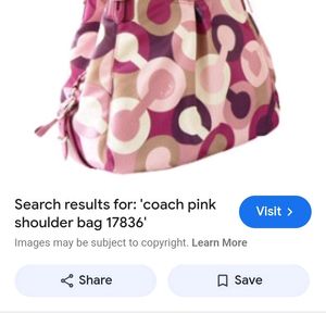 Authentic Coach Bag