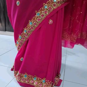 (2) Wedding Saree With Blouse