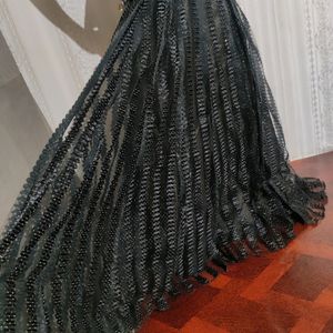 Very Pretty Black Long Ethnic Skirt