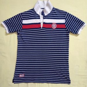 Boys Striped Regular Fit Tshirt