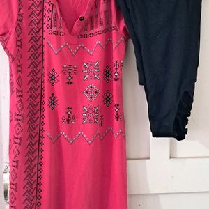 Women Short Kurta With Capri