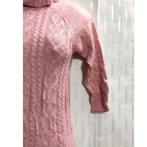 Beautiful High Neck Sweater For Girl