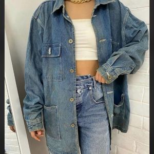 Denim Oversized Jacket