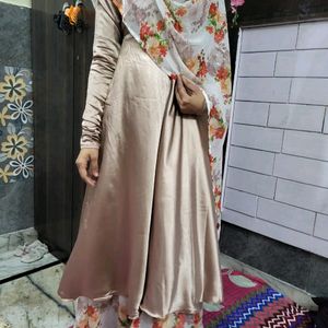 Flared Kurti With Skirt Nd Dupatta