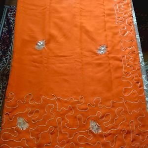 Beautiful Sitara Work Wali Saree.