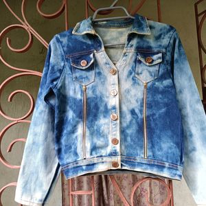 Stylish Denim Outer For Women