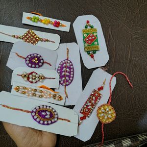 🔥handmade rakhi😍😍🔥10 Raakhi 💯 rakshabandhan