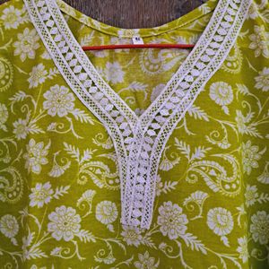 Chikenkari Kurti Combo