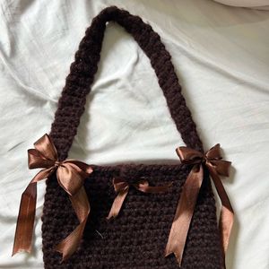 CROCHET HAND BAG