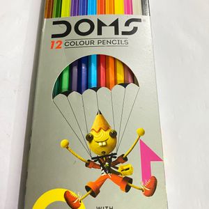 Doms 12 colours pencil.