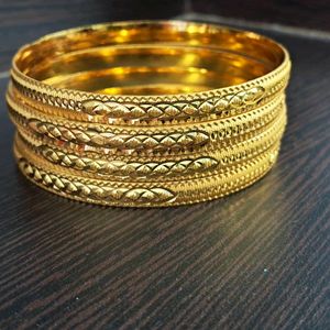 Gold Plated Bangles