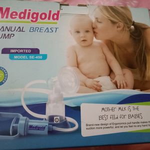 Medigold Manual Breast Pump ...See Last Pic Small  Cut But it's Working Good No Any Daut Grab Fast 🤗