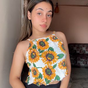 Sunflower Tank Top