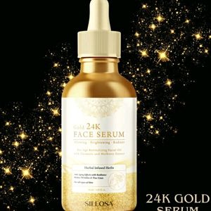 SILEOSA 24k Gold Ubtan Face Serum