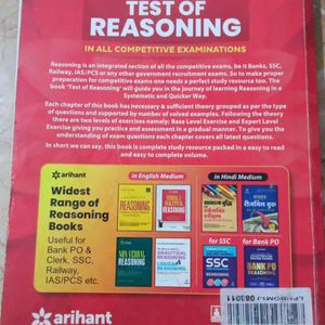 Arihant How to Crack Test Of Reasoning