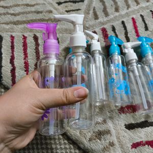 Set Of 7 Pump Bottles ⚗️