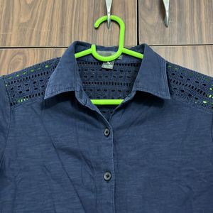 Navy Blue Shirt